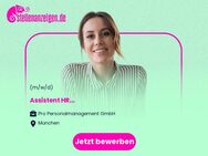 Assistent HR (m/w/d) - München