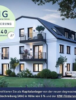 HOHE WOHNQUALITÄT ! 2-Zimmer-Dachgeschosswohnung mit Balkon in stadtnaher Lage - München