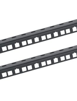 HMF 2x Rackschiene für Serverschrank 10 Zoll12 HE sw #66812-02 - Birkenfeld (Baden-Württemberg)