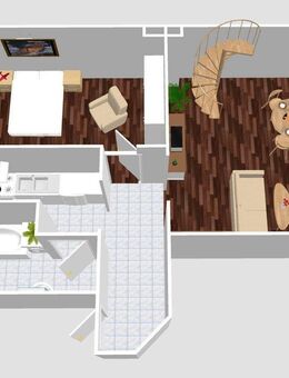 Top: Wunderschöne 3-Raum Maisonette-Wohnung, komplett renoviert - Essen