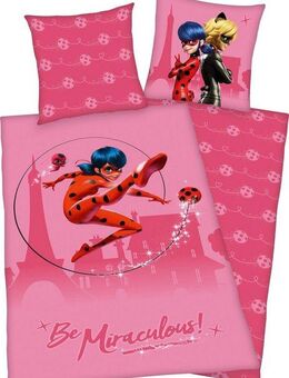 Miraculous Kinderbettwäsche Miraculous, Renforcé, mit tollem Miraculous Motiv