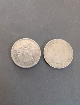 UK 1/2 Crown Münzen - Mechernich