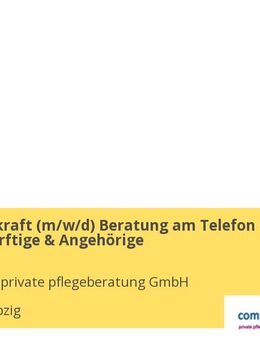 Pflegefachkraft (m/w/d) Beratung am Telefon für Pflegebedürftige & Angehörige - Köln