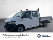 VW T6, 2.0 TDI Pritsche Doka, Jahr 2019 - Dresden