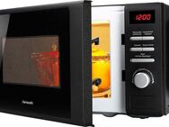 Hanseatic Mikrowelle 819021, Grill, 20 l, Auftaufunktion, 8 Automatikprogramme