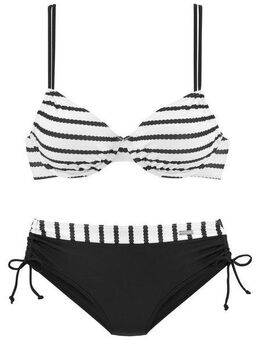 LASCANA Bügel-Bikini mit höherer geschnittener Bikini-Hose