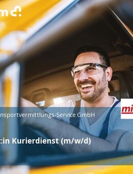 Disponent:in Kurierdienst (m/w/d) - München