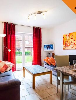 Werdum: Ferienhaus im Reihenmittelhauscharakter mit Terrasse - Werdum