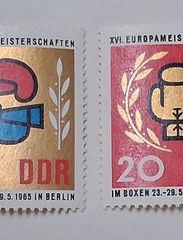 DDR 1965 Boxeuropameisterschaft komplett postfrisch - Görlitz