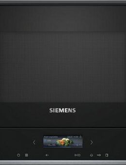 SIEMENS Einbau-Mikrowelle BE732R1B1, Grill, Mikrowelle, 21 l