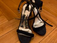 Elegante Mango High Heels – Dunkelblau – Gr. 37 – Wildleder-Optik - Hamburg