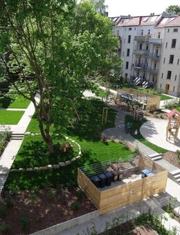 schöne 4- Zimmerwohnung im familienfreundlichen Brunnenviertel mit eigenem Garten - Leipzig