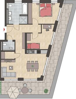 3 Zimmer Penthousewohnung im schönen Radolfzell am Bodensee, WE 6.13 - Radolfzell (Bodensee)