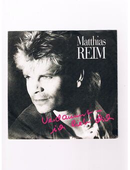Matthias Reim-Verdammt ich lieb dich-Maskenball-Vinyl-SL,1990 - Linnich