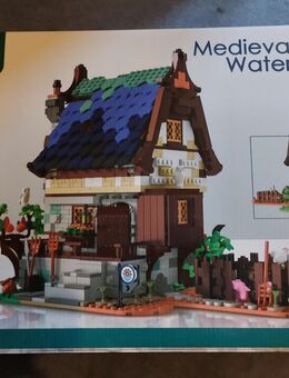 Mittelalterliche Wassermühle, 2053 Klemmbausteine - Wedemark
