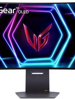LG 39GS95QE Curved-Gaming-OLED-Monitor (99 cm/39 ", 3440 x 1440 px, WQHD, 0,03 ms Reaktionszeit, 240 Hz, OLED)