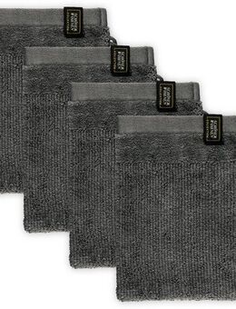 SCHÖNER WOHNEN-Kollektion Waschhandschuh Sense, (Packung, 4-St), mit Velourborte, hautschmeichelnde Airtouch Qualität, super weich