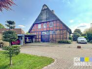 Himmelpforten - Charmantes Reetdach-/Bauernhaus (Denkmal) mit 2 Wohneinheiten in zentraler Lage - Himmelpforten