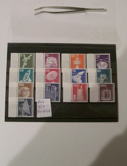 Briefmarken, Bund, Technik, Mi. 846-859, Randstücke, postfrisch - Erftstadt