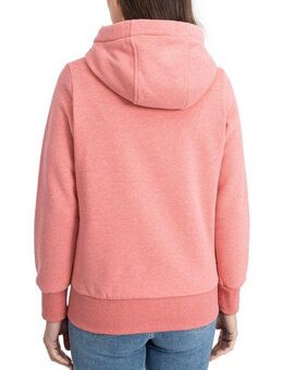DEPROC Active Kapuzensweatjacke FinjaCMYK II weiche Fleecejacke mit Kängurutasche