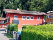 Wohnung mit Einfamilienhauscharakter, Berchtesgaden zentrale Lage mit Pool, Terrasse, Garten und Wald - Berchtesgaden