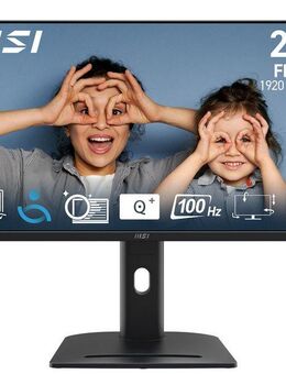 MSI PRO MP275PG LED-Monitor (69 cm/27 ", 1920 x 1080 px, Full HD, 1 ms Reaktionszeit, 100 Hz, IPS-LED, neig-,schwenk-, höhenverstellbar, Pivot)