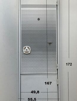 LMC Wohnwagen Aufbautür ca 172 x 55,5 bzw 167 x 49,8 mit Rahmen o - Schotten Zentrum