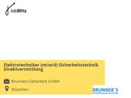 Elektrotechniker (m/w/d) Sicherheitstechnik Direktvermittlung - München