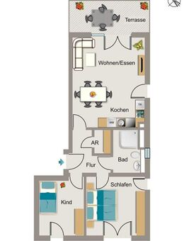 Bezugsfertige Neubauwohnung mit barrierearmer und gehobener Ausstattung - Krefeld