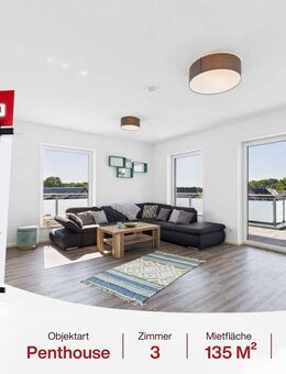 Vermietet!!Exclusives Penthouse mit Traumterasse - moderner Wohnkomfort am Emsauenpark - Lingen (Ems)