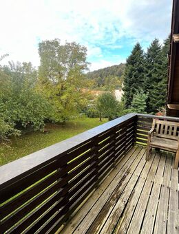 **Großzügige Dachgeschoss-Maisonette-Whg. mit eigenem Gartenbereich und Balkon** - Biebergemünd