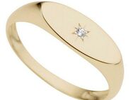 Firetti Diamantring Schmuck Geschenk Gold 333 Damenring Goldring Siegelring Diamant, mit Brillant