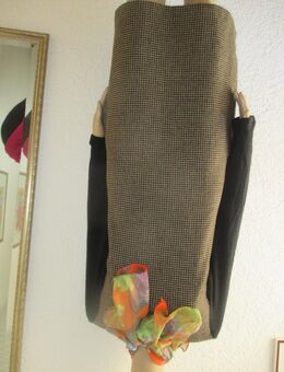 NEU * 60er Jahre Look * Glenchek * Karo * Etui * Mini- Kleid "MARC AUREL" Gr. 36- 38/ S * schwarz * beige * - Riedlingen