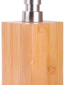 Sanilo Seifenspender Bambus, mit stabiler und rostfreien Pumpe