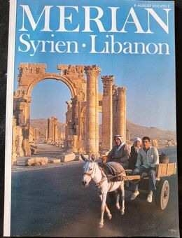 Merian Syrien und Libanon Merian-Hefte Reisemagazin Reisezeitschrift Reise - Essen