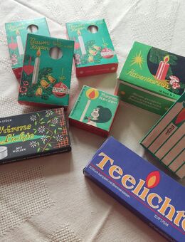 Großes Konvolut verschiedene DDR-Kerzen vom VEB Wittol - Ostalgie pur!!! Vintage!! - Magdeburg