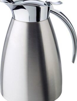 APS Isolierkanne Advanced, 1 l, Einhandautomatik, Edelstahl 18/8, doppelwandig