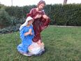 Maria, Josef und Jesuskind = 1 Figur Dekofigur Gartendeko in 06313
