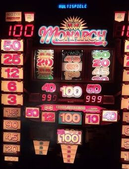 Bally Wulff Monarch Geldspielautomat: Top Zustand, spielt mit € - Mönchengladbach