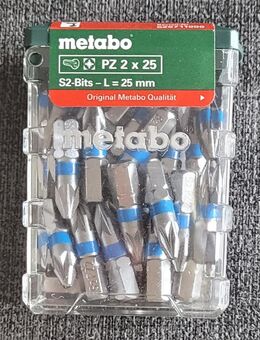 Metabo Bit-Box PZ2, 25 Stück. OVP. NEU - Völklingen Zentrum
