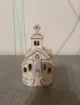 Handgemachte Kirchen-Keramik-Kerze - Mülheim (Ruhr)