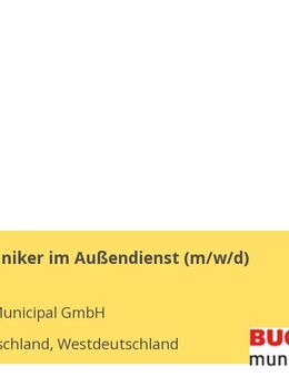 Servicetechniker im Außendienst (m/w/d) - Saarbrücken Zentrum