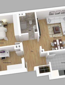 Gepflegte Mietwohnung in ruhiger Wohnlage von Bad Nenndorf - Bad Nenndorf