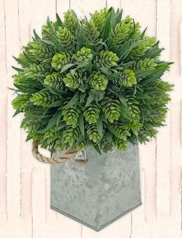 Kunstpflanze – Hopfen im Zinktopf / NEU! - Kamenz
