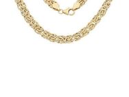 Firetti Königskette Schmuck Geschenk Gold 375 oder 585 Halsschmuck Halskette 7,0 mm breit