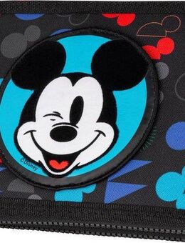 CoolPack Federmäppchen Etui XL, Disney, Mickey Mouse, mit 2 Reißverschlüssen, befüllt