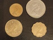 4 Münzen HongKong Dollar Asien Asia Queen Elisabeth von 1978, 1979, 1982 - Essen