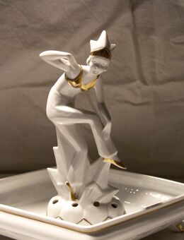 Günthersfeld Tänzerin Figur  MIT SCHALE !! - Wuppertal