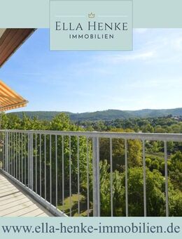 Traumhafte Aussicht! Sonnige, gepflegte 1-Zimmer-Wohnung mit großem Balkon. - Bad Harzburg