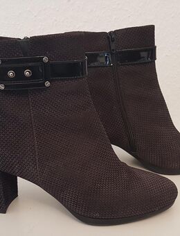 Zocal Stiefelette Stiefel grau schwarz Gr 39 - NEU - Köln